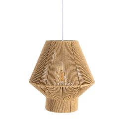 Natural paper rope ceiling lamp 25.50 x 25.50 x 26 cm