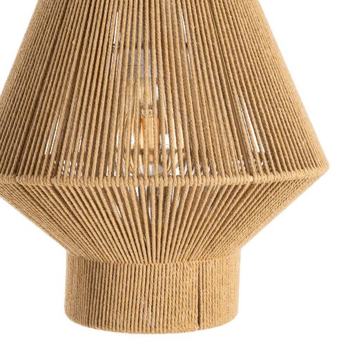 Natural paper rope ceiling lamp 25.50 x 25.50 x 26 cm