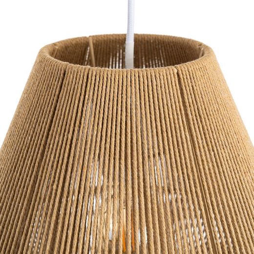 Natural paper rope ceiling lamp 25.50 x 25.50 x 26 cm