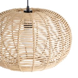 Natural paper rope ceiling lamp 41 x 41 x 26.50 cm