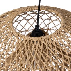 Natural paper rope ceiling lamp 45 x 45 x 22 cm