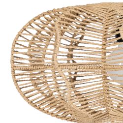 Natural paper rope ceiling lamp 50 x 40 x 25 cm