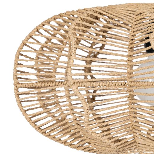 Natural paper rope ceiling lamp 50 x 40 x 25 cm