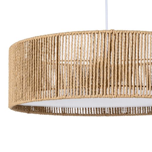 Natural paper rope ceiling lamp 52 x 52 x 15.50 cm