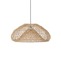 Natural paper rope ceiling lamp 60 x 60 x 27.50 cm