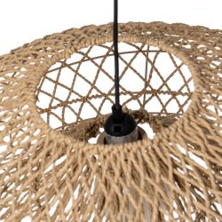 Natural paper rope ceiling lamp 60 x 60 x 27.50 cm