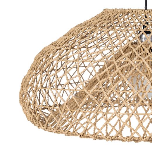 Natural paper rope ceiling lamp 60 x 60 x 27.50 cm