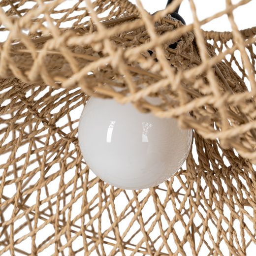 Natural paper rope ceiling lamp 60 x 60 x 27.50 cm