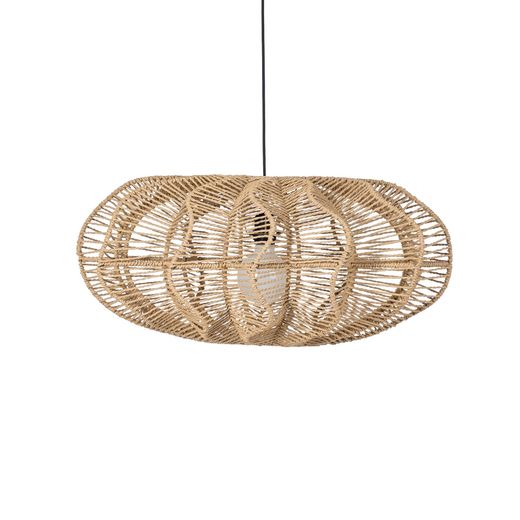 Natural paper rope ceiling lamp 69 x 56 x 30.50 cm