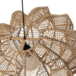 Natural paper rope ceiling lamp 69 x 56 x 30.50 cm