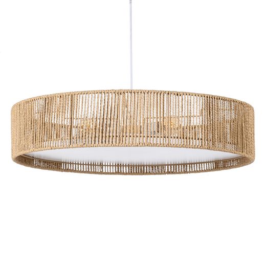 Natural paper rope ceiling lamp 72 x 72 x 15.50 cm