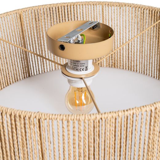Natural paper rope ceiling lamp 72 x 72 x 15.50 cm
