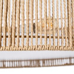 Natural paper rope ceiling lamp 72 x 72 x 15.50 cm