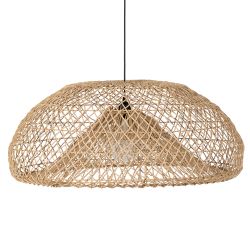 Natural paper rope ceiling lamp 81 x 81 x 32 cm