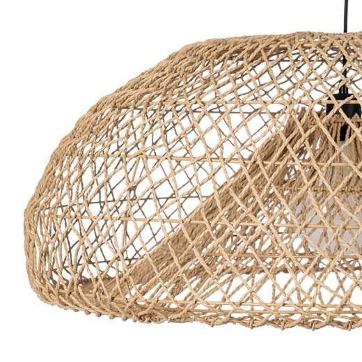 Natural paper rope ceiling lamp 81 x 81 x 32 cm