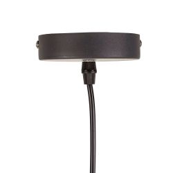 Industrial black metal ceiling lamp 13.20 x 13.20 x 16 cm