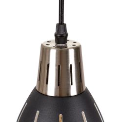 Industrial black metal ceiling lamp 13.20 x 13.20 x 16 cm
