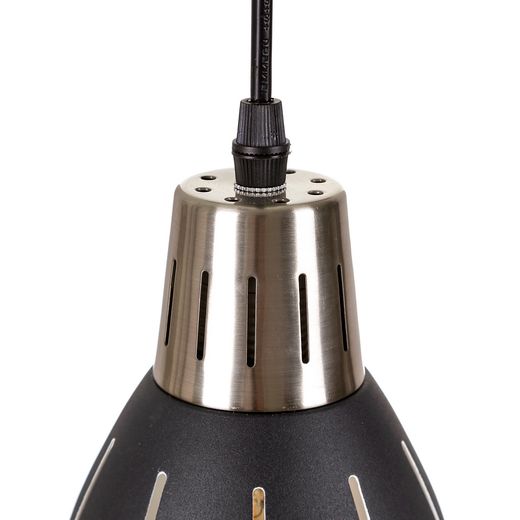 Industrial black metal ceiling lamp 13.20 x 13.20 x 16 cm