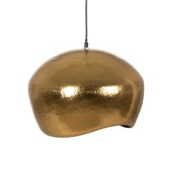 Goldene Metall-Deckenleuchte 38 x 38 x 30 cm