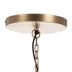 Gold metal ceiling lamp 60 x 60 x 80 cm