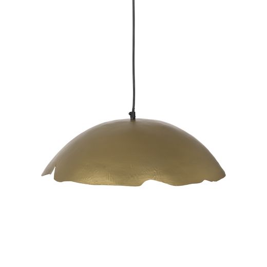 Goldene Metall-Deckenleuchte, Maße: 50 x 50 x 15 cm