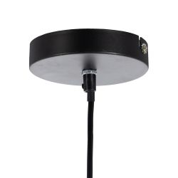 Gold and silver metal ceiling lamp 47.50 x 47.50 x 20.50 cm