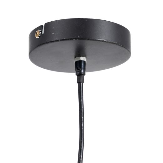 Silver metal ceiling lamp, lighting, 37 x 37 x 29 cm
