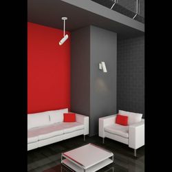 LINK Weiße Pendelleuchte 1L Faro