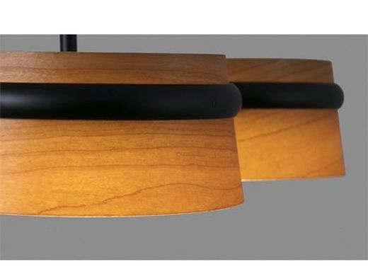 LOOP LED Pendant lamp black Faro