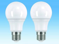 PACK 2 SPHERICAL LED BULBS 6w E27