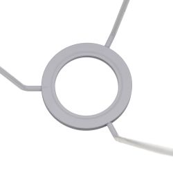 Beige fabric lampshade for lighting 20 x 20 x 15 cm