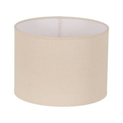 Beige fabric lampshade for lighting 30 x 30 x 22 cm