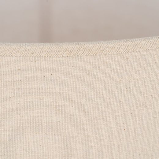 Beige fabric lampshade, lighting, 35 x 35 x 22 cm