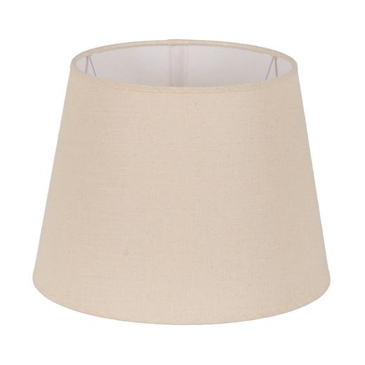 Beige fabric lampshade, lighting, 35 x 35 x 26 cm