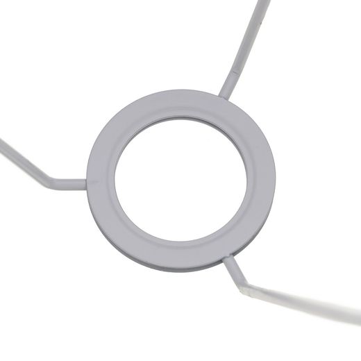 Beige fabric lampshade for lighting 40 x 40 x 24 cm