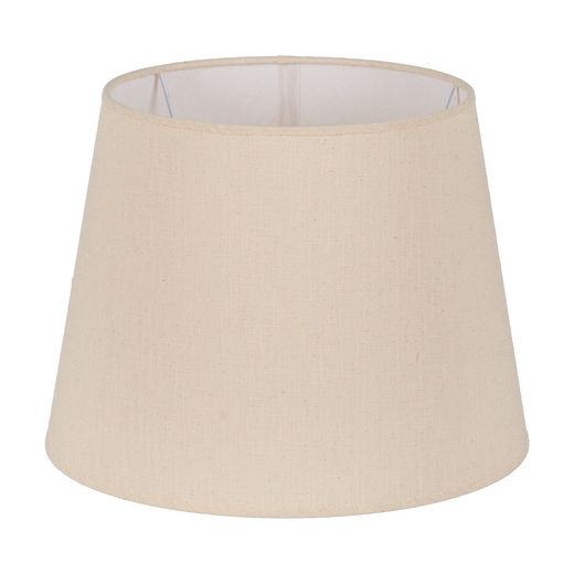 Beige fabric lampshade for lighting 40 x 40 x 30 cm