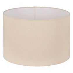 Beige fabric lampshade, lighting, 45 x 45 x 30 cm