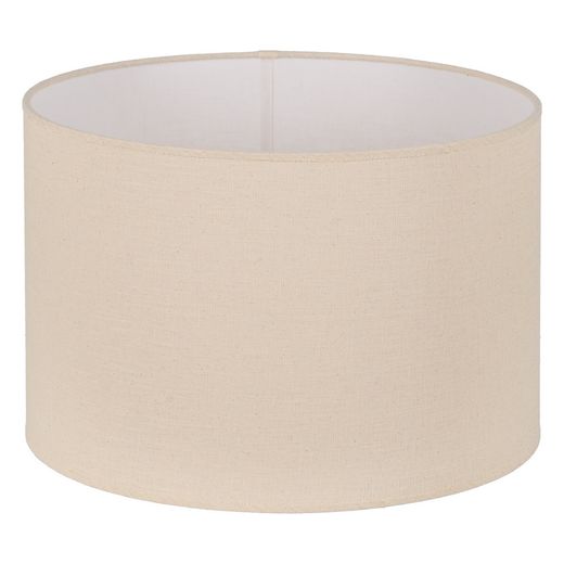 Beige fabric lampshade, lighting, 45 x 45 x 30 cm
