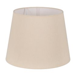 Beige fabric lampshade, lighting, 45 x 45 x 34 cm