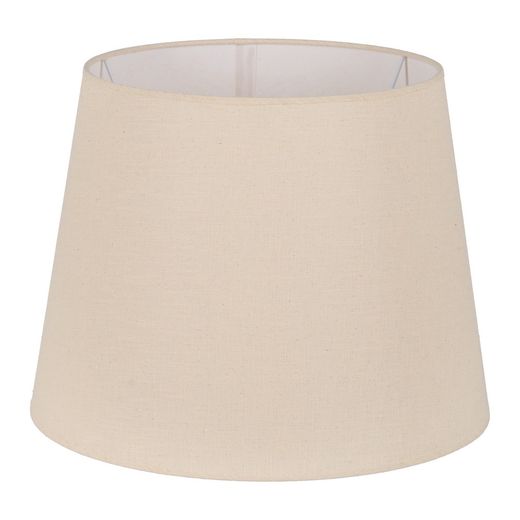 Beige fabric lampshade, lighting, 50 x 50 x 38 cm