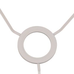 Beige fabric lampshade, lighting, 50 x 50 x 38 cm
