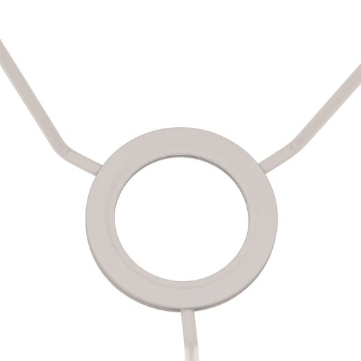 Beige fabric lampshade, lighting, 50 x 50 x 38 cm