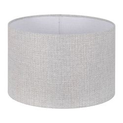 Grey fabric lampshade, lighting, 45 x 45 x 30 cm