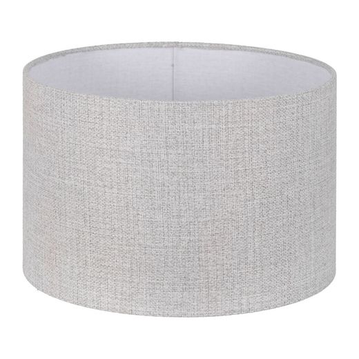 Grey fabric lampshade, lighting, 45 x 45 x 30 cm