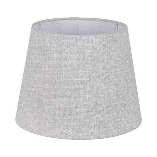 Grey fabric lampshade, lighting, 45 x 45 x 34 cm