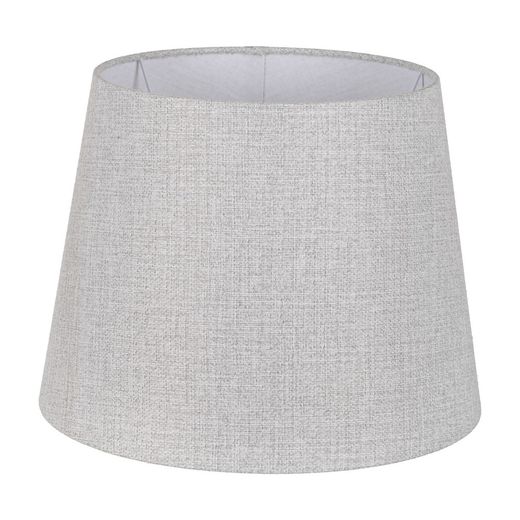 Grey fabric lampshade for lighting 50 x 50 x 38 cm