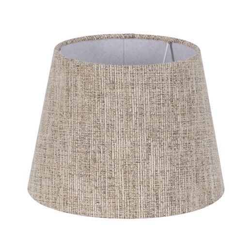 brown fabric lampshade for lighting 30 x 30 x 22 cm