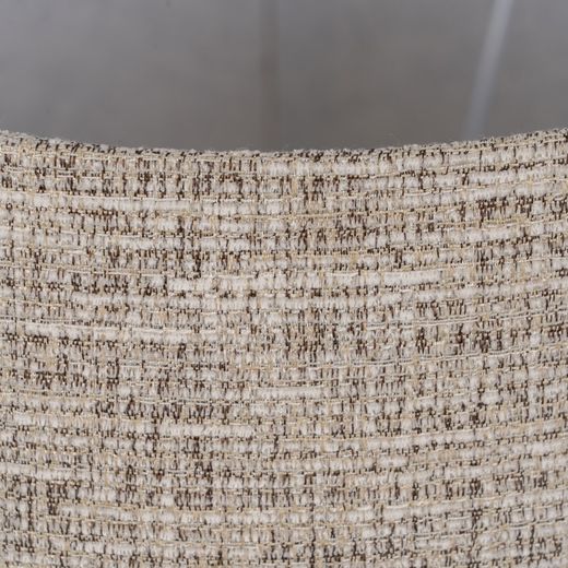 brown fabric lampshade for lighting 30 x 30 x 22 cm