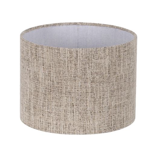 brown fabric lampshade for lighting 30 x 30 x 22 cm