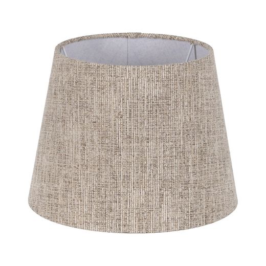 Brown fabric lampshade for lighting 35 x 35 x 26 cm